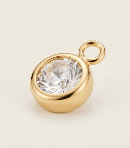 Charm strass cristal pour bandana personnalisable