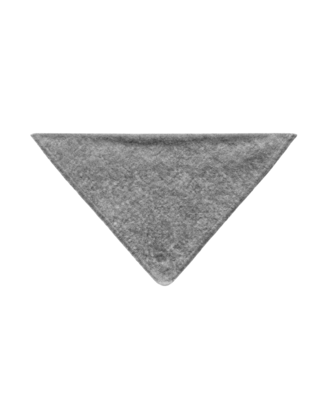 Bandana en maille gris personnalisable